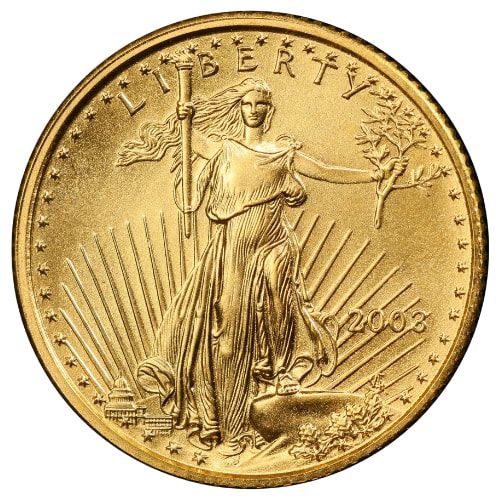2003\u00201\u002F10\u0020oz\u0020American\u0020Eagle\u0020Gold\u0020Coin