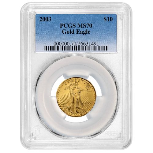 2003\u0020PCGS\u0020MS\u002D70\u00201\u002F4\u0020oz\u0020American\u0020Gold\u0020Eagle\u0020Coin