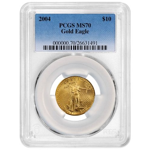 2004\u0020PCGS\u0020MS\u002D70\u00201\u002F4\u0020oz\u0020American\u0020Gold\u0020Eagle\u0020Coin