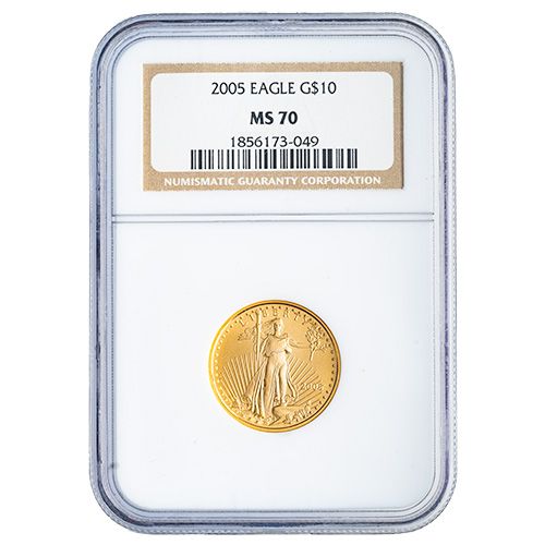 2005\u0020NGC\u0020MS\u002D70\u00201\u002F4\u0020oz\u0020American\u0020Gold\u0020Eagle\u0020Coin\u0020