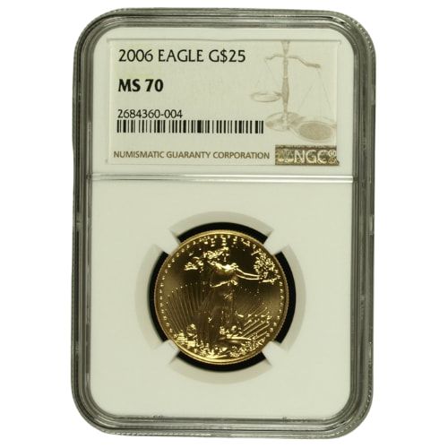 2006\u0020NGC\u0020MS\u002D70\u00201\u002F2\u0020oz\u0020American\u0020Gold\u0020Eagle\u0020Coin