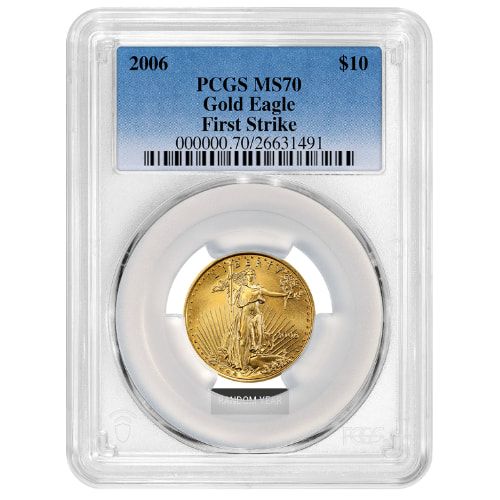 2006\u0020PCGS\u0020MS\u002D70\u0020First\u0020Strikes\u00201\u002F4\u0020oz\u0020American\u0020Gold\u0020Eagle\u0020Coin