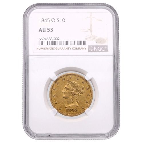 1845\u002DO\u0020NGC\u0020AU\u002D53\u0020\u002410\u0020Liberty\u0020Eagle\u0020Gold\u0020Coin