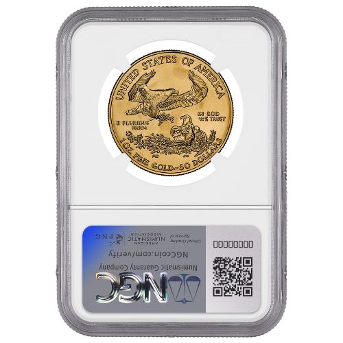 2011-W NGC MS-70 1 oz American Gold Eagle Burnished Coin
