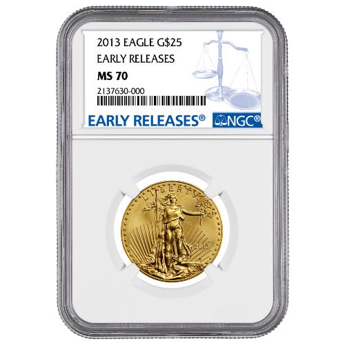 2013\u0020NGC\u0020MS\u002D70\u0020Early\u0020Releases\u00201\u002F2\u0020oz\u0020American\u0020Gold\u0020Eagle\u0020Coin