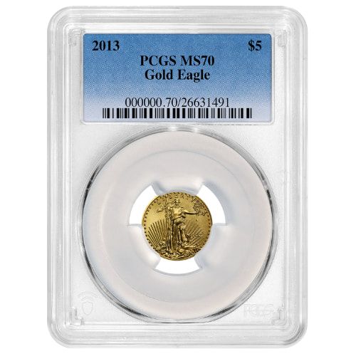2013\u0020PCGS\u0020MS\u002D70\u00201\u002F10\u0020oz\u0020American\u0020Gold\u0020Eagle\u0020Coin