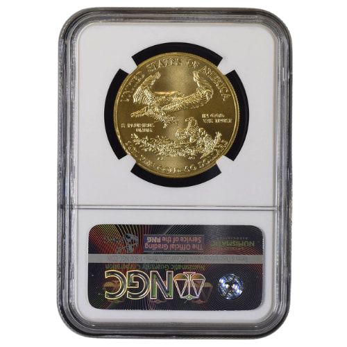 2013-W NGC MS-70 1 oz American Gold Eagle Burnished Coin