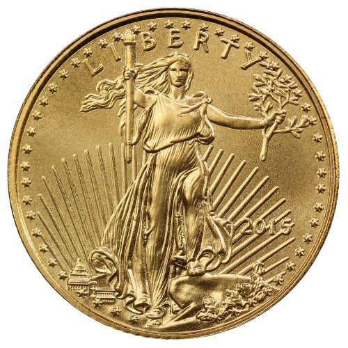 2015\u00201\u002F10\u0020oz\u0020American\u0020Gold\u0020Eagle\u0020Coin\u0020BU