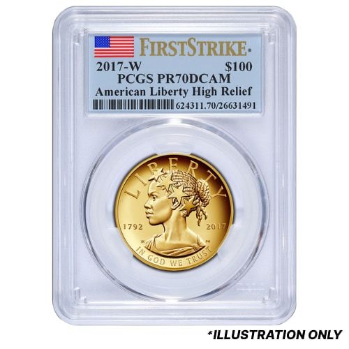 PCGS\u0020PR\u002D70\u00202017\u0020Gold\u0020High\u0020Relief\u0020American\u0020Liberty\u0020Coin\u0020\u002D\u0020225th\u0020Anniversary\u0020Release
