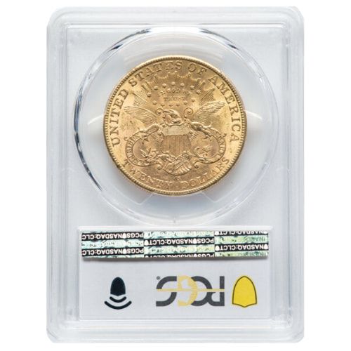 1902-S US Gold Liberty Double Eagle $20 Coin PCGS MS-62