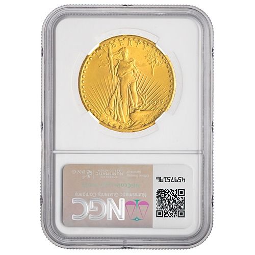 Buy 1927 NGC MS-63 Mint Error Reverse Struck Thru $20 St