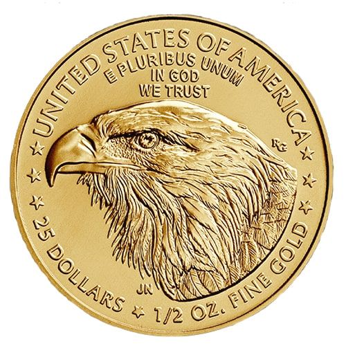 Buy 2021 1/2 oz PCGS MS-70 First Strike Type 2 American Gold Eagle