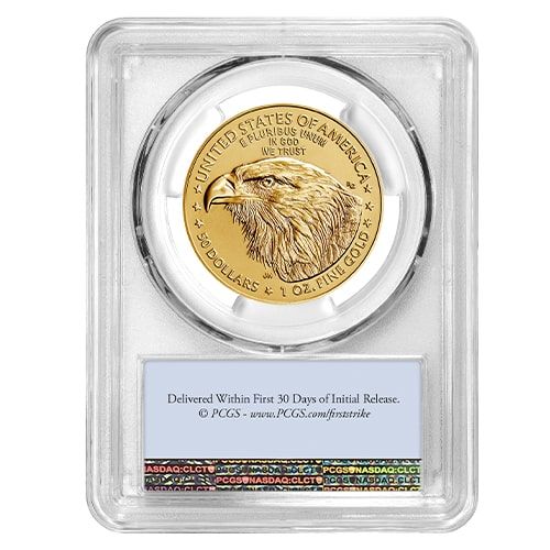 2021 1 oz PCGS MS-69 First Strike Type 2 American Gold Eagle