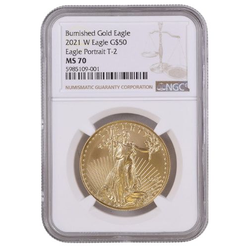 2021\u002DW\u0020NGC\u0020MS\u002D70\u00201\u0020oz\u0020American\u0020Gold\u0020Eagle\u0020Type\u00202\u0020Burnished\u0020Coin