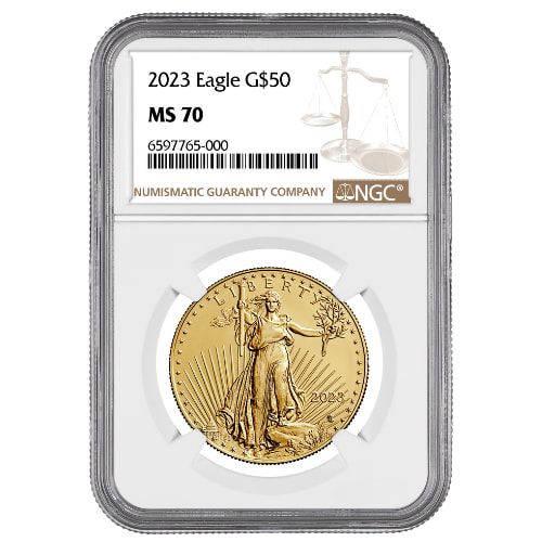 2023\u0020NGC\u0020MS\u002D70\u00201\u0020oz\u0020American\u0020Gold\u0020Eagle\u0020Coin