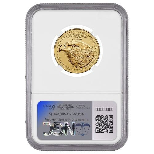 2023 NGC MS-70 Early Releases 1/2 oz American Gold Eagle Coin - Edmund C. Moy Label