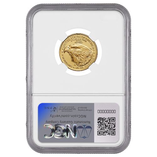 Buy 2024 NGC MS-70 First Day of Issue 1/4 oz American Eagle Gold