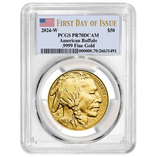 2024\u002DW\u0020PCGS\u0020PR\u002D70\u0020First\u0020Day\u0020of\u0020Issue\u00201\u0020oz\u0020American\u0020Gold\u0020Buffalo\u0020Proof\u0020Coin