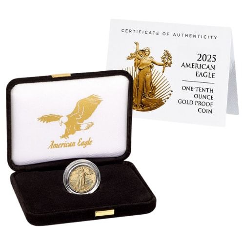 2025-W 1/10 oz American Gold Eagle Proof Coin