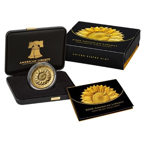 2025\u002DW\u00201\u0020oz\u0020American\u0020Liberty\u0020\u002D\u0020Sunflower\u0020High\u0020Relief\u0020Proof\u0020Gold\u0020Coin\u0020w\u002FBox\u0020\u0026\u0020COA