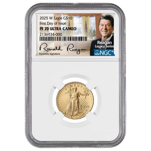 Buy 2025-W US Gold Eagle NGC PF-70 First Day of Issue Ultra