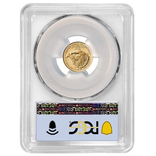 2025-W PCGS PR-70 Deep Cameo First Day of Issue American Gold Eagle Proof 4-Coin Set
