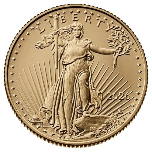 2026\u00201\u002F4\u0020oz\u0020American\u0020Gold\u0020Eagle\u0020Coin\u0020BU