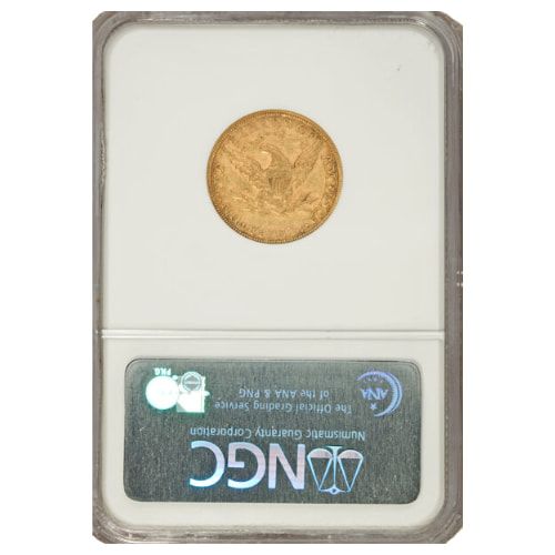 1881 NGC XF-45 $5 Liberty Head Gold Half Eagle Coin