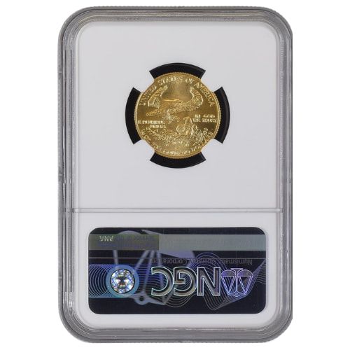 1986 NGC MS-69 1/4 oz American Gold Eagle Coin