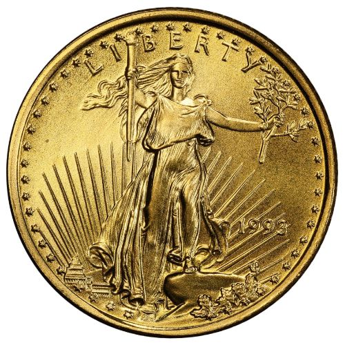 1993\u00201\u002F10\u0020oz\u0020American\u0020Gold\u0020Eagle\u0020Coin
