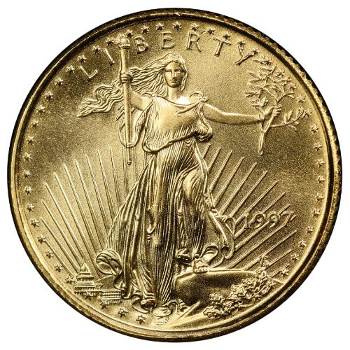 1997\u00201\u002F10\u0020oz\u0020American\u0020Gold\u0020Eagle\u0020Coin