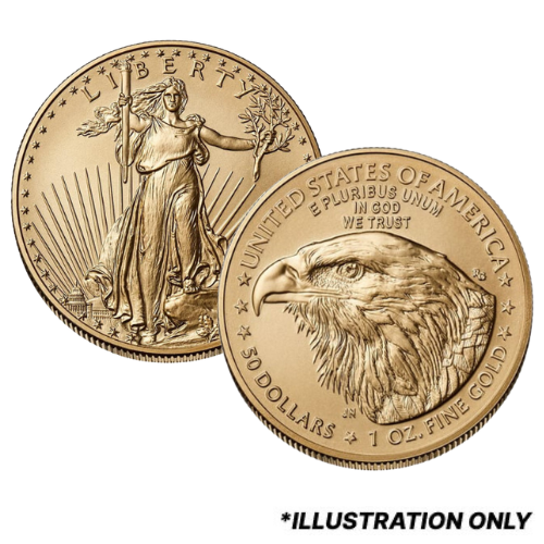 Random\u0020US\u0020Gold\u0020Eagle\u00201\u0020oz\u0020Burnished\u0020Coin\u0020\u002D\u0020Capsule\u0020Only