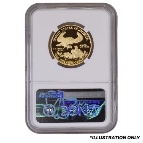 Buy NGC PF-70 1/2 oz American Gold Eagle Proof Coin - Random Year