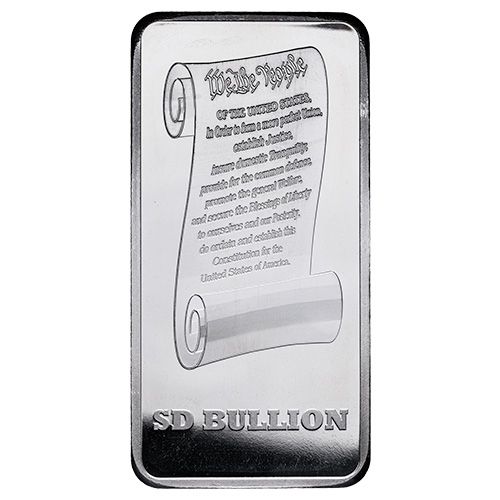 10 oz SD Bullion Proclaim Liberty Silver Bar