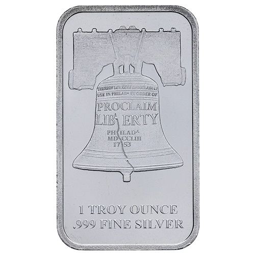 1 oz SD Bullion Proclaim Liberty Silver Bar