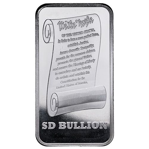 5 oz SD Bullion Proclaim Liberty Silver Bar