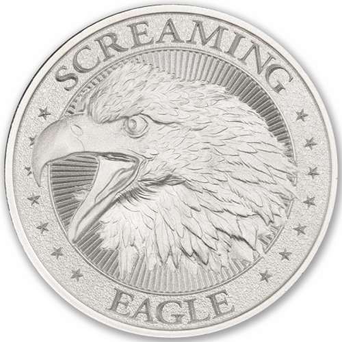 2\u0020oz\u0020Screaming\u0020Eagle\u0020Silver\u0020Round\u0020\u002D\u0020High\u0020Relief