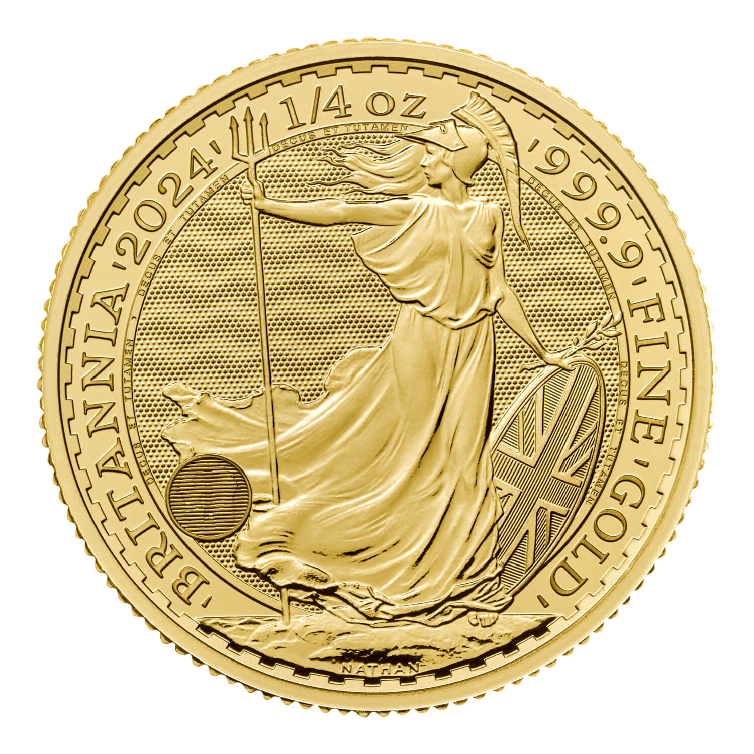 2024\u00201\u002F4\u0020oz\u0020Gold\u0020Britannia\u0020Coin\u0020BU