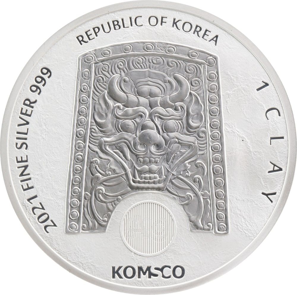 2021 1 oz South Korean ZI:SIN Taurus Silver Coin | Lowest Price