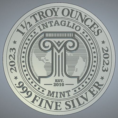 1.5 oz Screaming Eagle Silver Round