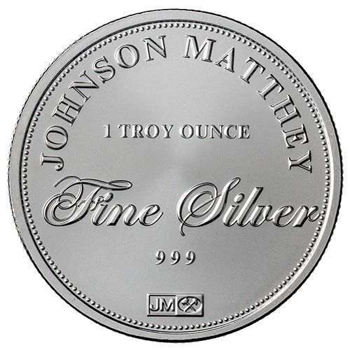 1\u0020oz\u0020Johnson\u0020Matthey\u0020Silver\u0020Round\u0020