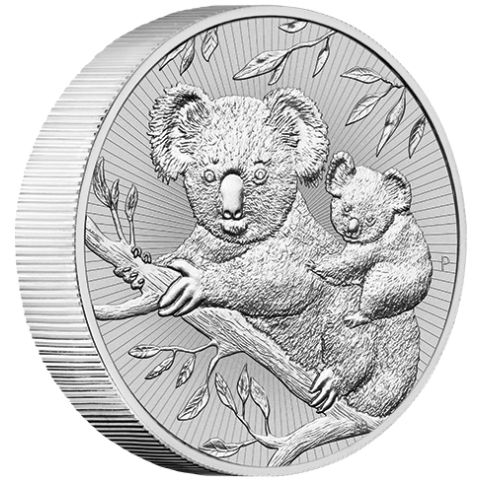 2018 Perth Mint Koala Silver Coins 2 oz - Next Generation Series