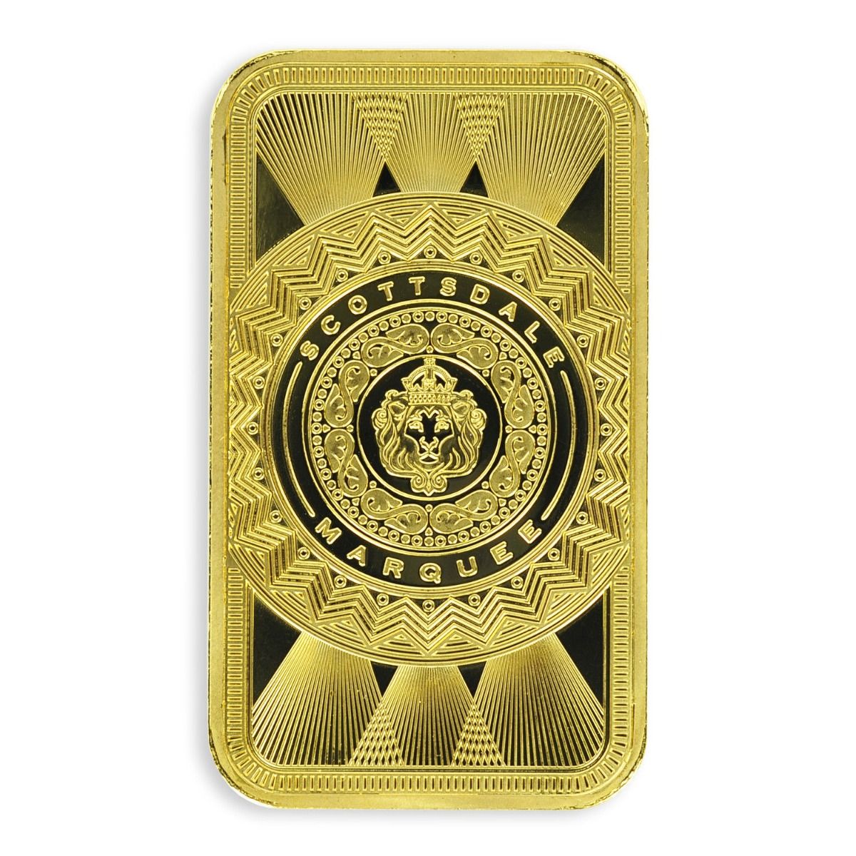 1 oz Scottsdale Mint Marquee Gold Bar (Certi-Lock Protection)