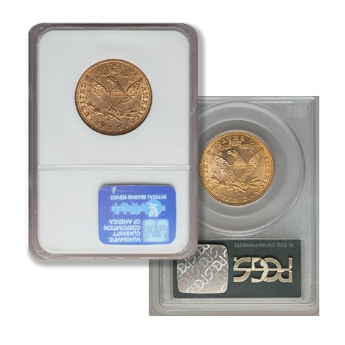 Buy $10 MS-61 Liberty Gold Eagle Coin (NGC or PCGS) - Random Year
