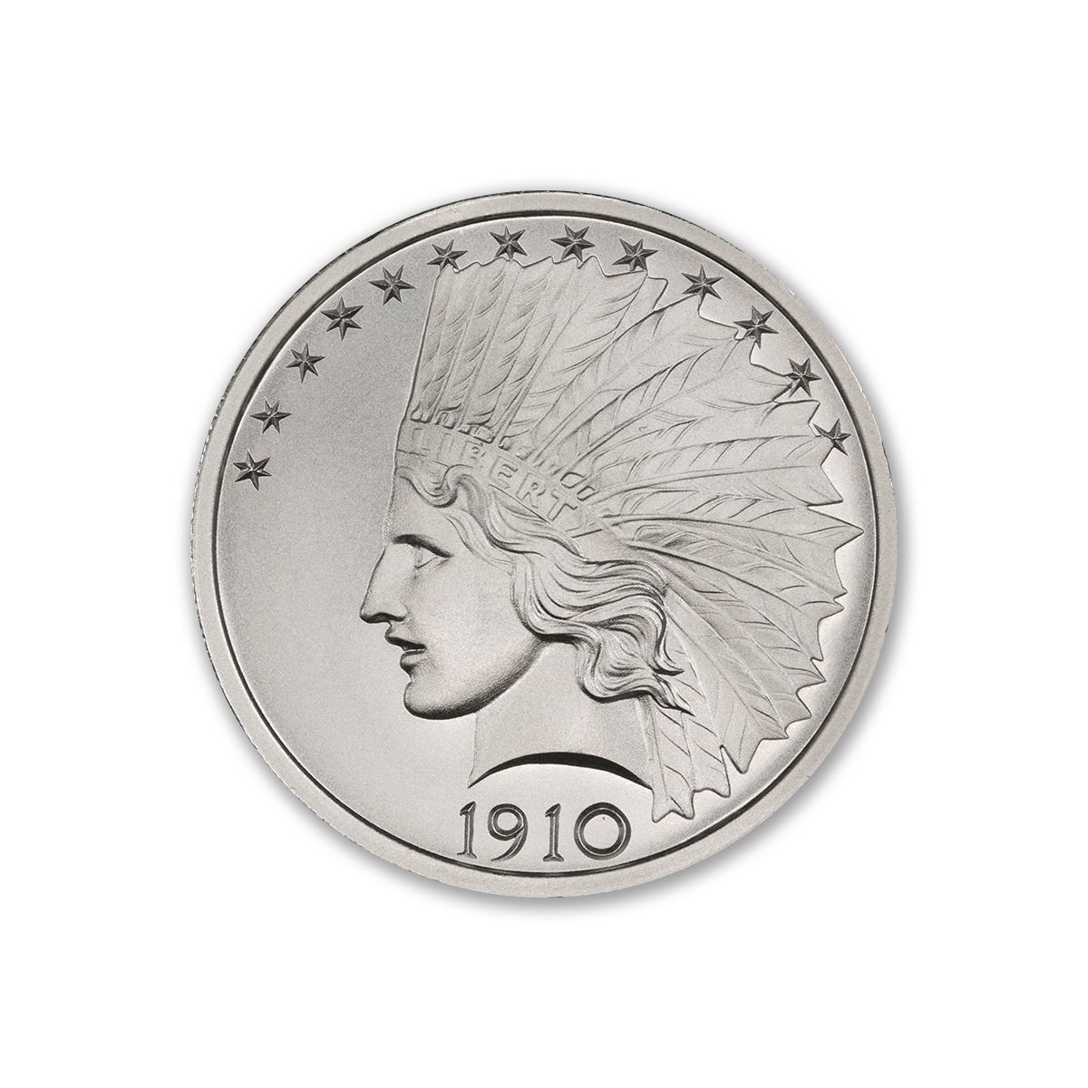 2\u0020oz\u0020Indian\u0020Tribute\u0020Silver\u0020Round\u0020