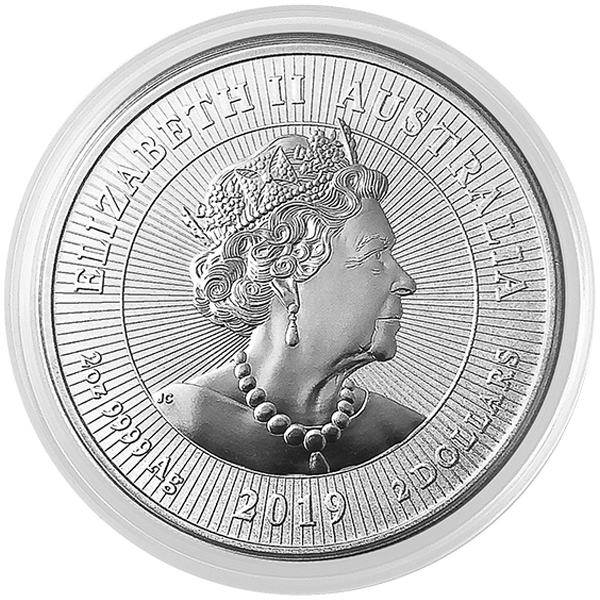 2019 Perth Mint Crocodile Silver Coins 2 oz - Next Generation Series