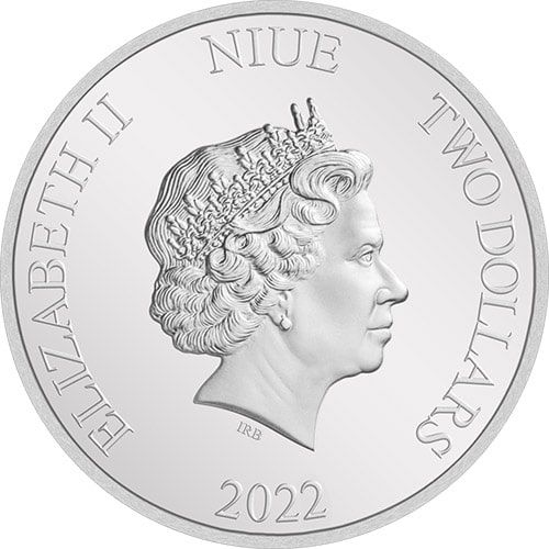 2022 1 oz Niue Hawksbill Turtle Silver Coin