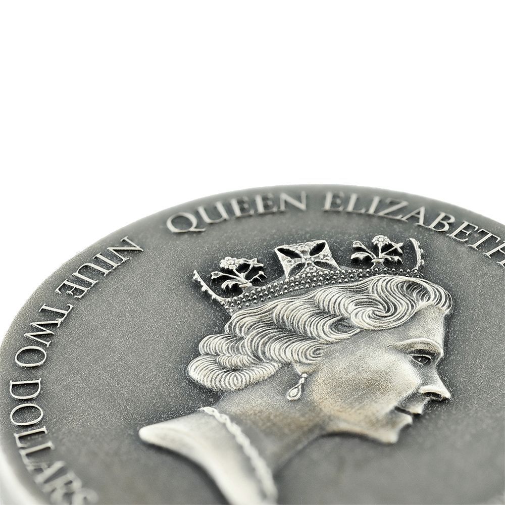 2018 2 oz Noah’s Dove Biblical Silver Coin Series