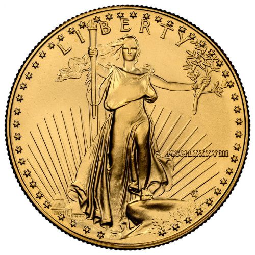 1988\u00201\u0020oz\u0020American\u0020Gold\u0020Eagle\u0020Coin