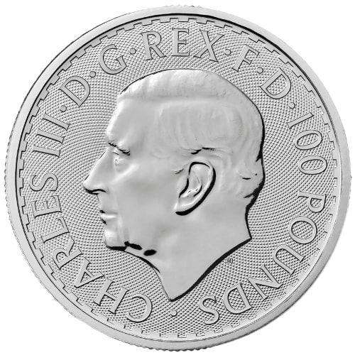 2025 1 oz Platinum Britannia Coin BU